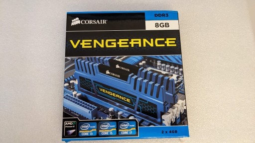 Zdjęcie oferty: Corsair Vengeance DDR3 2x4GB 1600MHz CL9