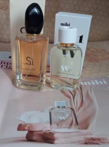 Zdjęcie oferty: Mihi W1 zapach inspirowany Giorgio Armani Si 50 ml