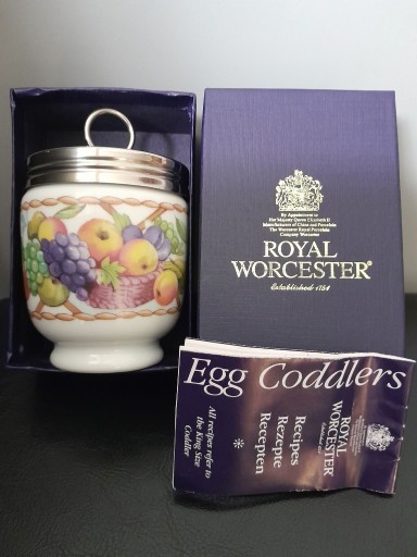 Zdjęcie oferty: Egg Coddler Royal Worcester King Size na 2 jajka