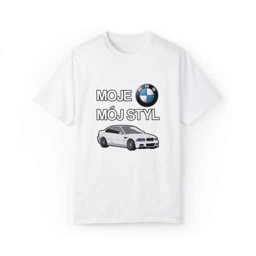 Zdjęcie oferty: MOJE BMW MÓJ STYL - T-Shirt Biały - Rozmiar S