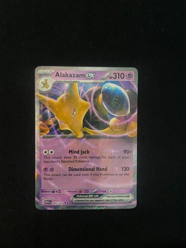 Zdjęcie oferty: Pokemon Karta Alakazam Scarlet Violet 065/165