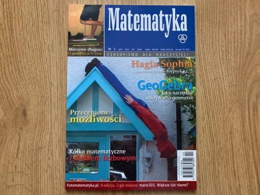 Zdjęcie oferty: Matematyka Czasopismo dla nauczycieli 2/2013