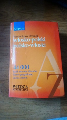 Zdjęcie oferty: Kieszonkowy słownik polsko-włoski włosko-polski