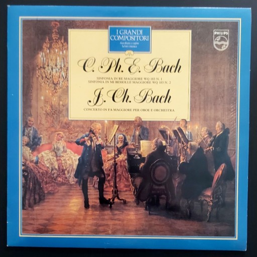Zdjęcie oferty: Concerto In Fa Maggiore Per Oboe Ed Orchestra C. P. E. Bach; J.Ch.Bach