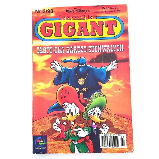 Zdjęcie oferty: Komiks Gigant Nr 3 / 98 Złoto Dla Bardzo Zuchwałych
