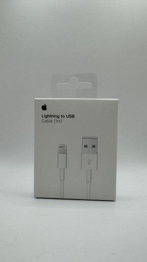 Zdjęcie oferty: Kabel Lightning - USB A 1 M White do iPhone/iPad