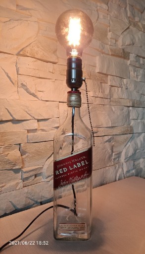 Zdjęcie oferty: Lampka whisky Johnnie Walker Red Label 1L  RETRO