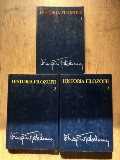 Zdjęcie oferty: Historia filozofii t.1-3 W. Tatarkiewicz