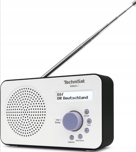 Zdjęcie oferty: RADIO SIECIOWO-BATERYJNE DAB+, FM TECHNISAT VIOLA 2 BIAŁO CZARNE