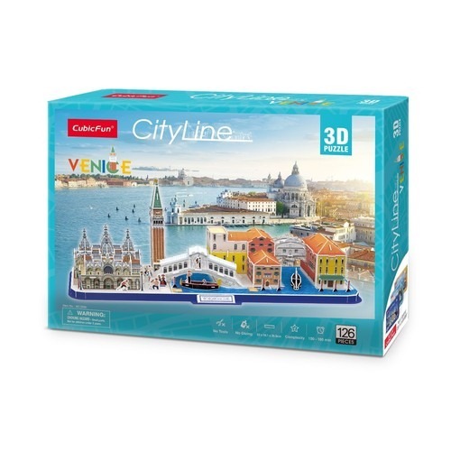 Zdjęcie oferty: Puzzle 3D Cityline Wenecja 126 el.