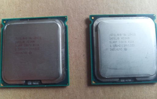 Zdjęcie oferty: 2x Intel Xeon L5420, socket 771