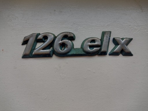 Zdjęcie oferty: Emblemat Znaczek Fiat 126p elx