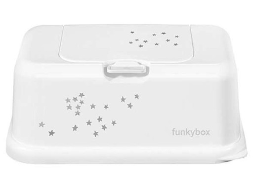 Zdjęcie oferty: Pojemnik na chusteczki White little stars FUNKYBOX