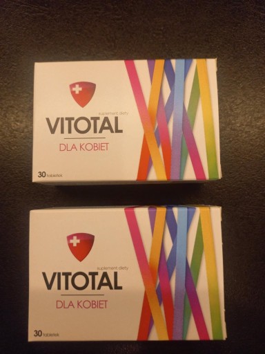 Zdjęcie oferty: VITOTAL DLA KOBIET  30 tabletek ( DUOPAK 1+1)
