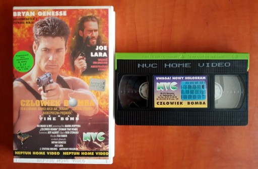 Zdjęcie oferty: Człowiek bomba - kaseta VHS