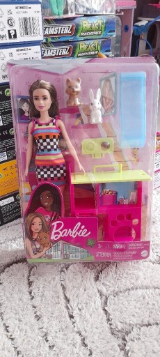 Zdjęcie oferty: Zestaw Lalka Barbie Opiekunka zwierząt 