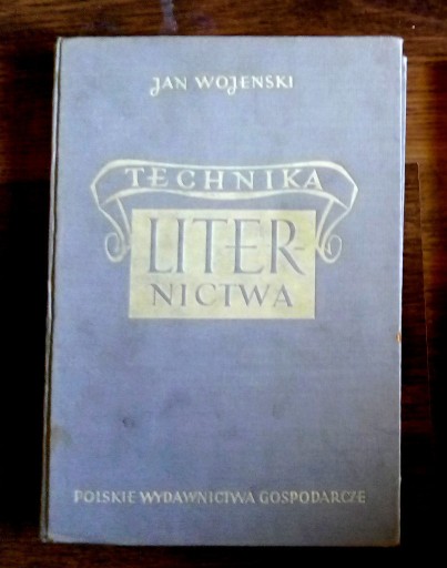 Zdjęcie oferty: Technika liternictwa. Jan Wojeński