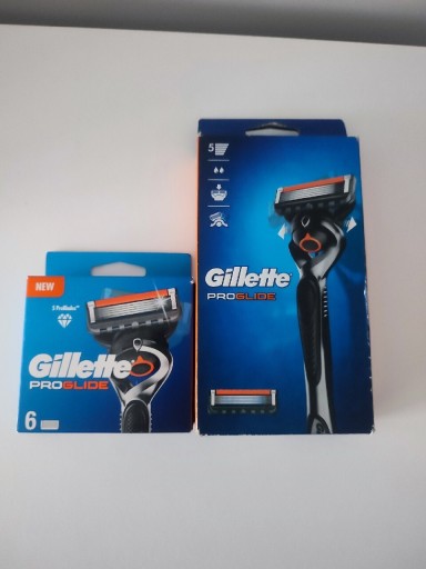 Zdjęcie oferty: Giellette Proglide  Uchwyt i Ostrza - 7szt -Org 