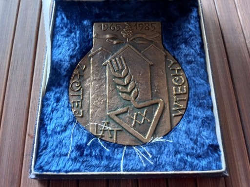 Zdjęcie oferty: Kolekcjonerskie medal Koszalin Złote lata wiechy 