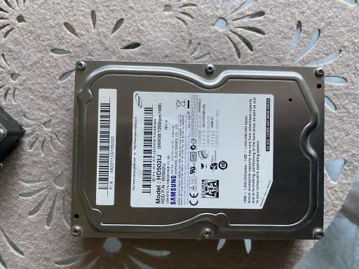 Zdjęcie oferty: Dysk Hdd sata samsung hd502ij