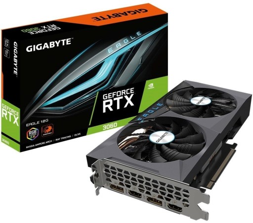 Zdjęcie oferty: Karta Graficzna Gigabyte RTX 3060 Ti Eagle OC LHR