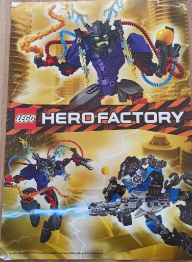 Zdjęcie oferty: Plakat LEGO HERO FACTORY