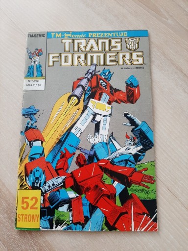 Zdjęcie oferty: TRANS FORMERS 3/92 TM-SEMIC  nr kat. 682