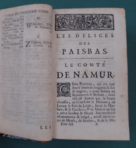 Zdjęcie oferty: Starodruk Chrystin - Delices des Pais-bas 1711 t.3