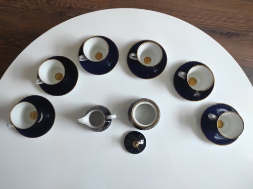 Zdjęcie oferty: Zestaw kawowy espresso porcelana WEIMAR dla 6 os.