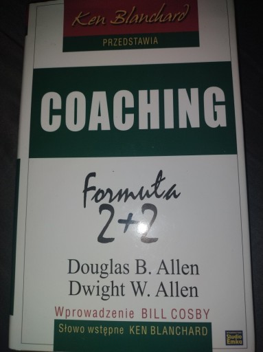 Zdjęcie oferty: Coaching - Formuła 2+2 Douglas B. Allen