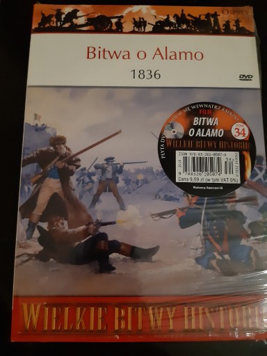 Zdjęcie oferty: Bitwa o Alamo 1836 - Osprey + DVD FOLIA +GRATIS