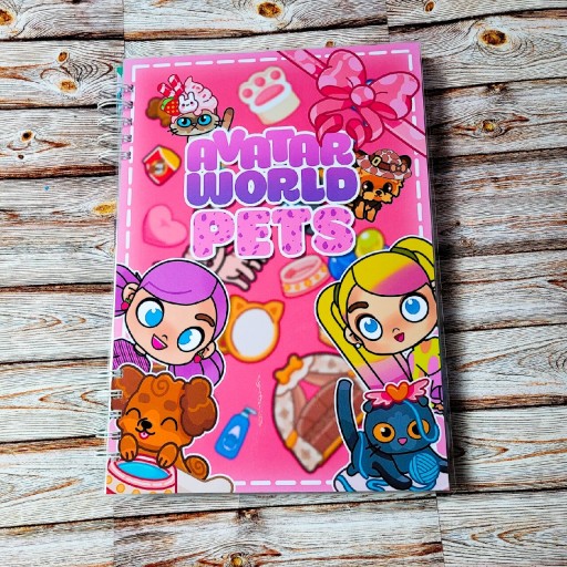 Zdjęcie oferty: Książeczka na rzepy Toca Boca Avatar. Moje zwierzęta. 