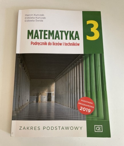 Zdjęcie oferty: Matematyka 3