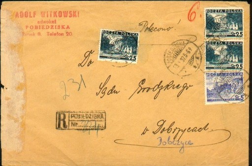 Zdjęcie oferty: 1937 - Pobiedziska (Poznań) - polecony 