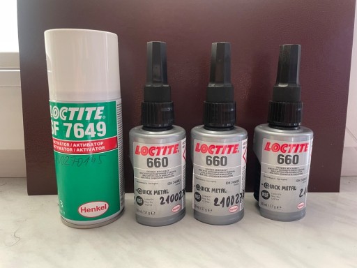 Zdjęcie oferty: Klej anaerobowy Loctite 660 i Aktywator SF 7649