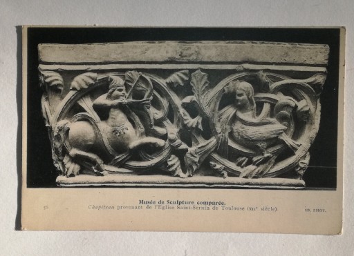 Zdjęcie oferty: Paryż Pocztówka przedwojenna Muzeum Sceulpture 