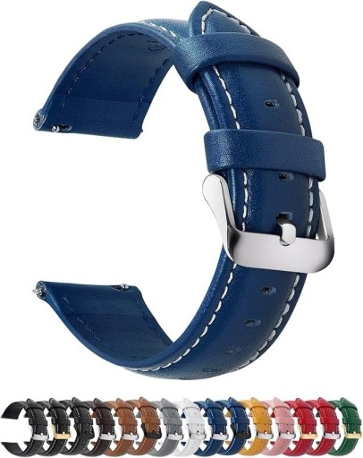 Zdjęcie oferty: Pasek do zegarka niebieski 20mm