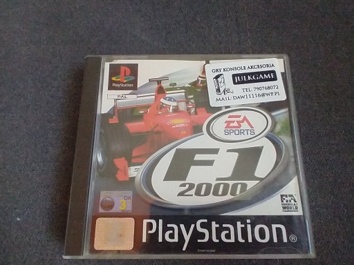 Zdjęcie oferty: F1 2000 na Playstation PSX1 PS ONE PS2