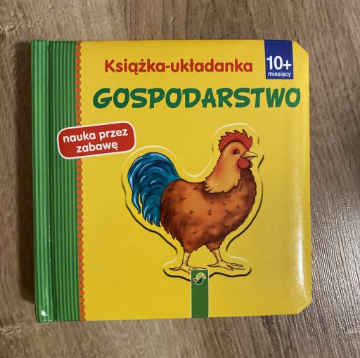 Zdjęcie oferty: Książka układanka Gospodarstwo 10 miesięcy+