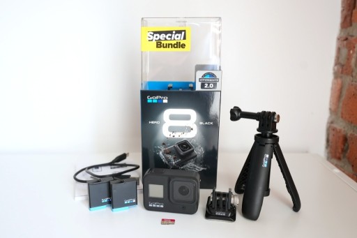 Zdjęcie oferty: GoPro HERO 8 BLACK z akcesoriami - Bundle
