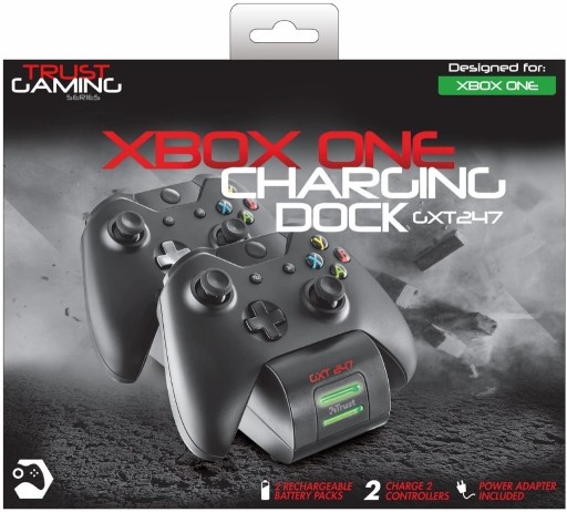 Zdjęcie oferty: Ładowarka Trust GXT 247 do kontrolerów Xbox One