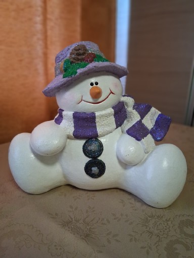 Zdjęcie oferty: Figurka ceramiczna Bałwanek