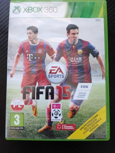 Zdjęcie oferty: FIFA 15 na xbox 360