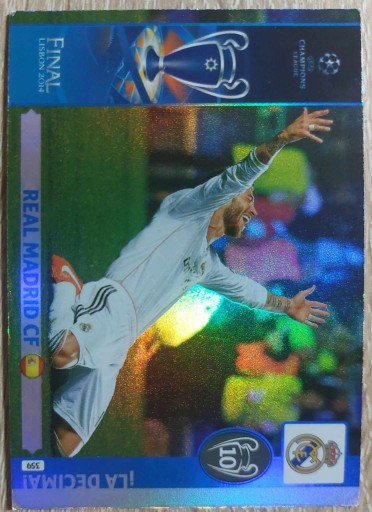 Zdjęcie oferty: PANINI UEFA CHAMPIONS 2014/2015 LA DECIMA 359 REAL