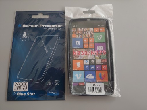 Zdjęcie oferty: Etui i folia ochronna Nokia Lumia N930/N929