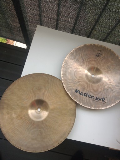 Zdjęcie oferty: Talerze Hi-Hat Masterwork custom series 14"