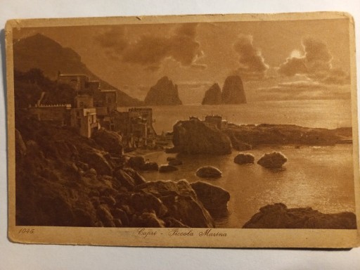Zdjęcie oferty: Stara Pocztówka Włochy 1910 Piccola Masina Neapol