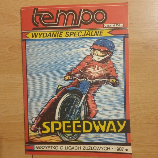 Zdjęcie oferty: Magazyn Tempo Spedway 87 - Wydanie specjalne