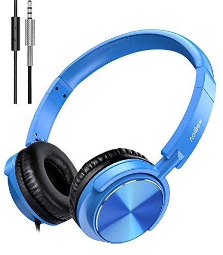 Zdjęcie oferty: niebieskie słuchawki przewodowe Vogek