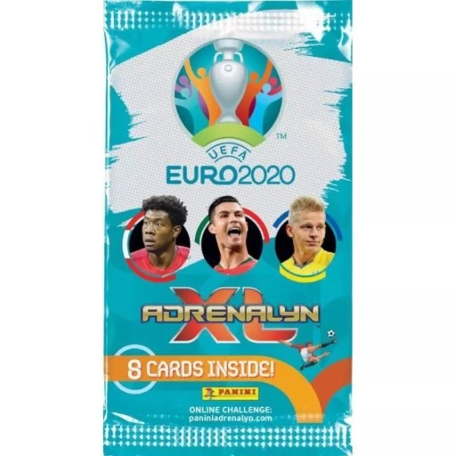 Zdjęcie oferty: Saszetka Panini UEFA EURO 2020 8 kart